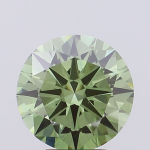 ROUND PORTUGUESE GREEN VVS2