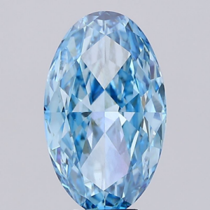 MOVAL OVAL BLUE VVS2